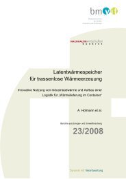 Latentwärmespeicher für trassenlose Wärmeerzeuung