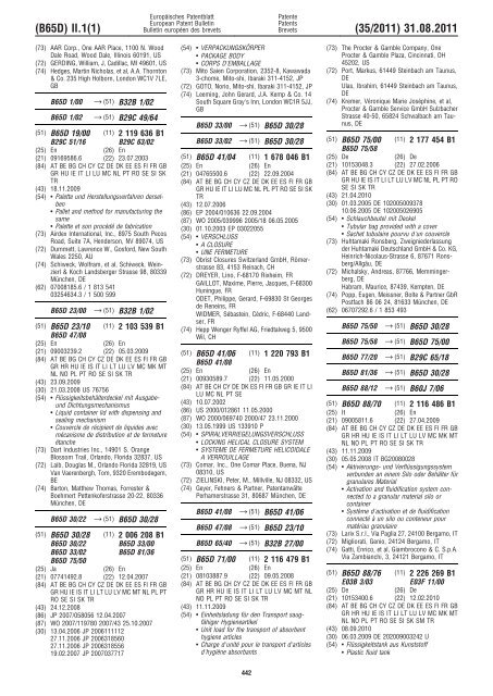 Bulletin 2011/35 - European Patent Office