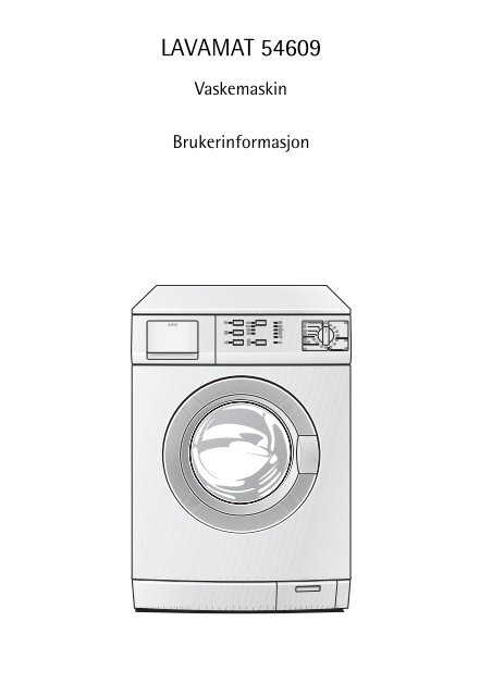 LAVAMAT 54609 - Electrolux-ui.com