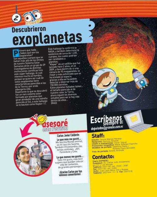 2011/02/12 - De Pelados - Diario Expreso