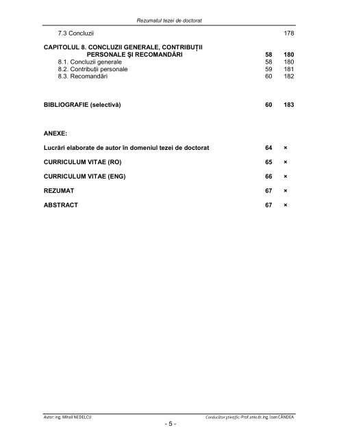 TEZA DE DOCTORAT - Universitatea Transilvania