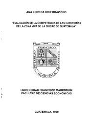 Evaluacion de la Competencia de las Cafeterias de la Zona Viva de ...