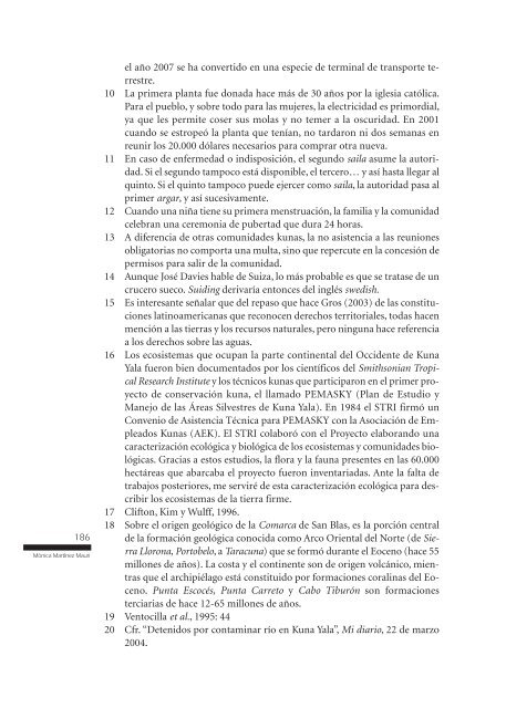 Kuna Yala, tierra de mar. Ecología y territorio indígena en Panamá