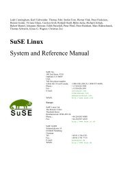 SuSE Linux / Installation - Configuration - First ... - Redes-Linux.com