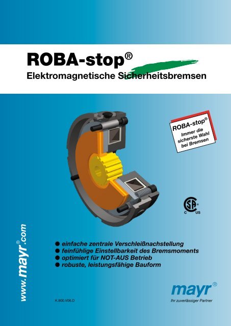 ROBA-stop® - Mayr