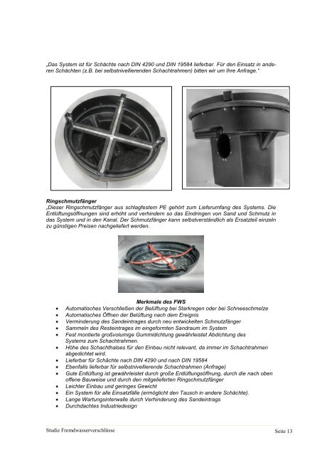 Studie - Unitechnics GmbH Umwelttechnische Systeme