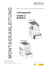 Montageanleitung M-WRG-S/K - Meltem