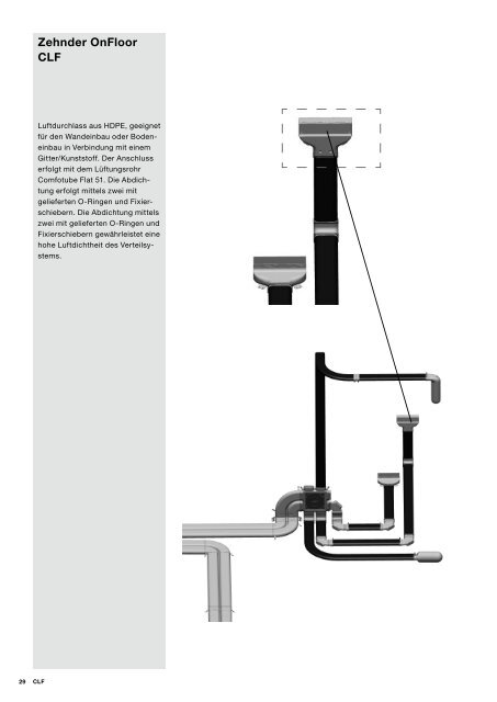 Comfofresh Luftverteilsystem Montageanleitung OnFloor