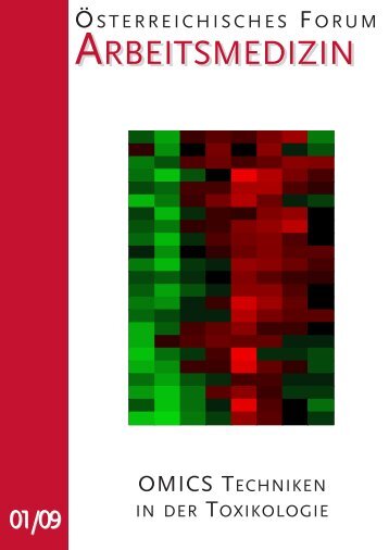 OMICS Techniken in der Toxikologie - Österreichische Gesellschaft ...