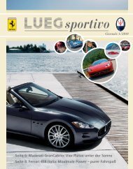 Maserati GranCabrio: Vier Plätze unter der Sonne - LUEG sportivo