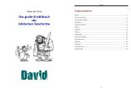Erzählbuch - David für A5 - Jungschar.biz