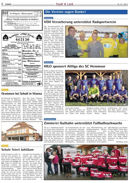 Hadler Kurier - CNV-Kuriere