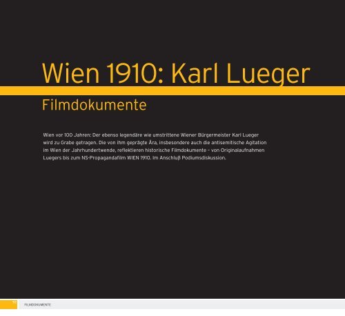 Wien 1910: Karl Lueger