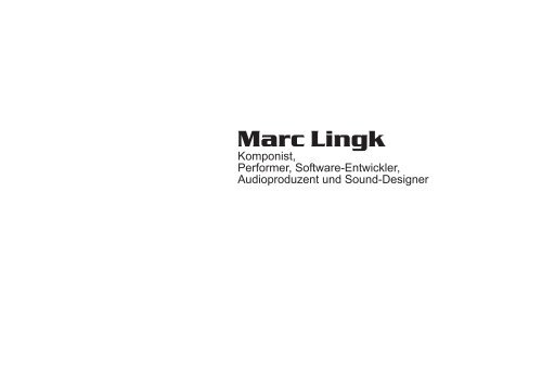 Marc Lingk 2010 pdf