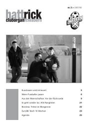 Hattrick Ausgabe 3 - Saison 2007/2008 - FC Wabern - Home