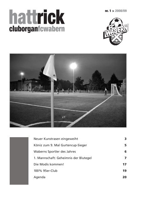 Hattrick Ausgabe 1 - Saison 2008/2009 - FC Wabern - Home