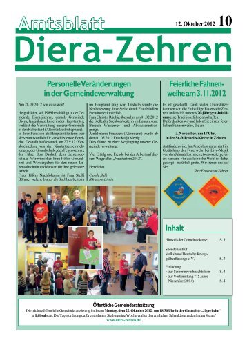 Informationen - Diera-Zehren