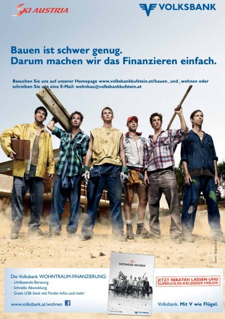 Wohnbaufolder - Volksbank Kufstein