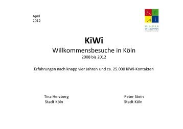 KiWi – KinderWillkommen in Köln - Isa