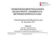 VERMÖGENSÜBERTRAGUNGEN GEGEN RENTE ... - Bwlc.de