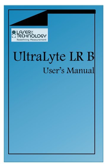 LTI UltraLyte LR B - G-Zona