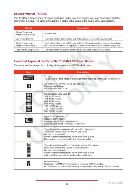 LTI TRUCAM LASER MEASUREMENT DEVICE - Tele-Traffic