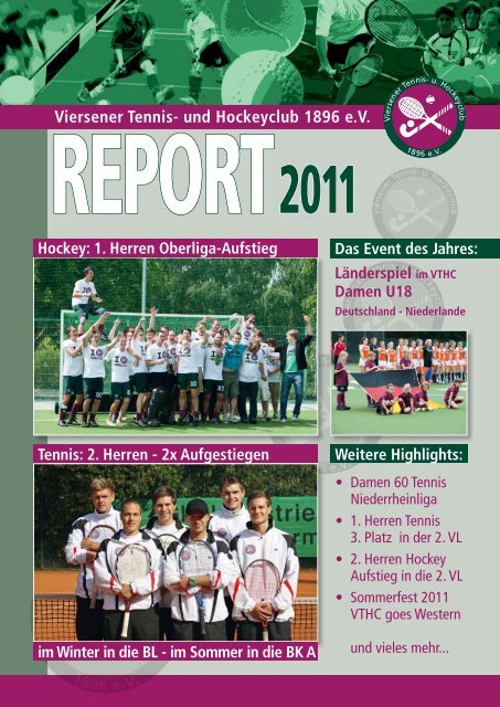 Report 2011 - Viersener Tennis