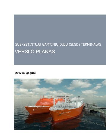 SkGD terminalo įgyvendinimo planas - Energetikos ministerija