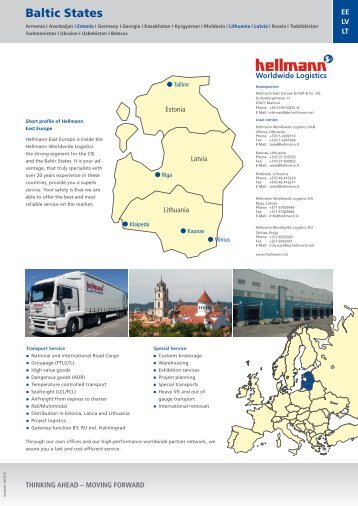 Baltic States - Hellmann Worldwide Logistics