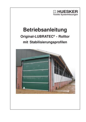 1 Hinweise - B+M Haus- und Agrotech AG