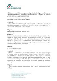 di energia elettrica e dei servizi connessi a circa 430 ... - Gare di RFI