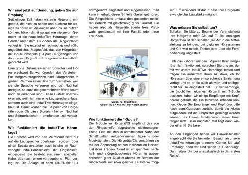 IndukTive Höranlage und T-Spule - Schwerhoerigen-Netz