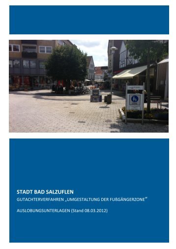 Auslobungstext - Bad Salzuflen