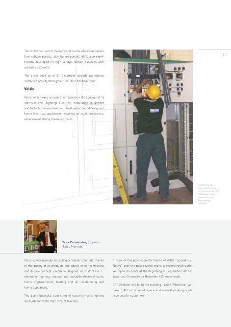 CFE - 2006 annual report - Vinci