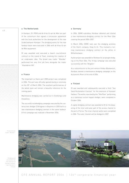 CFE - 2006 annual report - Vinci