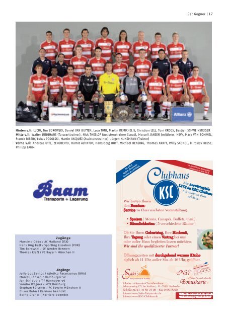 0809_st8 bayern münchen.pdf - Karlsruher SC