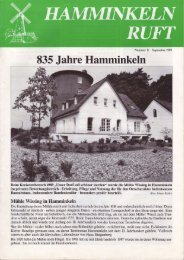Hamminkeln Ruft, Ausgabe Nr. 11 1989 - HVV Hamminkeln