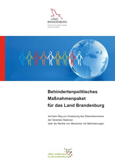 Behindertenpolitisches Maßnahmenpaket für das Land Brandenburg