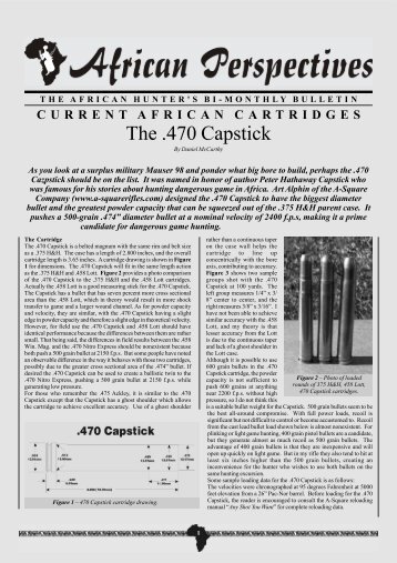 The .470 Capstick - HuntNetwork