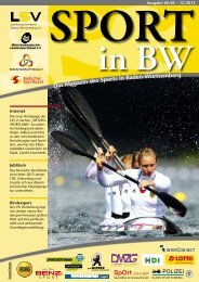 Sport in BW - Landessportverband Baden-Württemberg