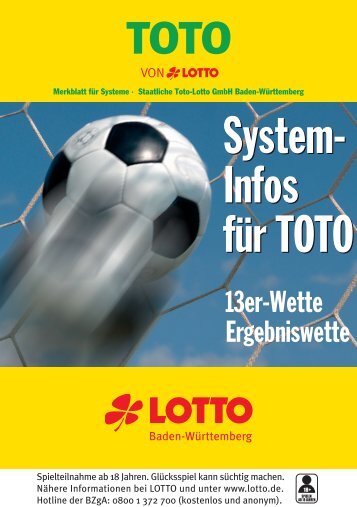 System-Infos für TOTO 13er-Tipp - Lotto