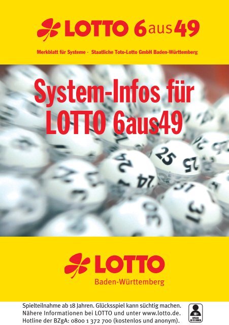 System-Infos für LOTTO 6aus49