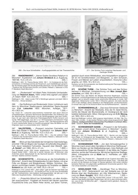 850 Jahre München - Antiquariat Robert Wölfle