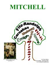 mitchell - Davis Genealogy Home Page