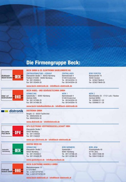 Elektronik Magazin - SPV Elektronik Vertriebsgesellschaft mbH