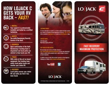 LoJack C for RV - Boomerang