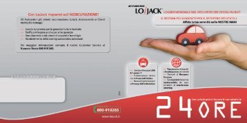 Brochure LoJack Auto e Moto 2012