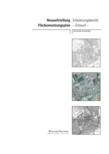 Erläuterungsbericht - Willkommen in der Gemeinde Nordwalde