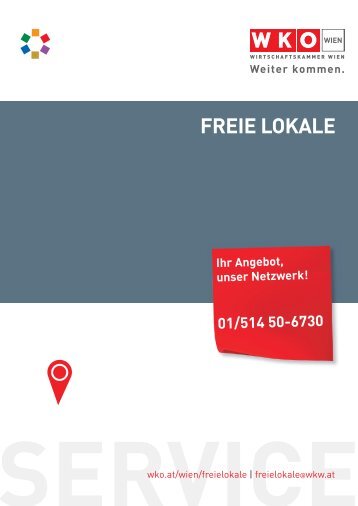 freie lokale - ServiceCenter Geschäftslokale - Wirtschaftskammer Wien