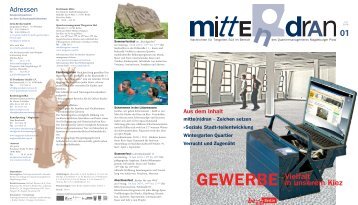 mitte(n) - Quartiersmanagement Tiergarten Süd